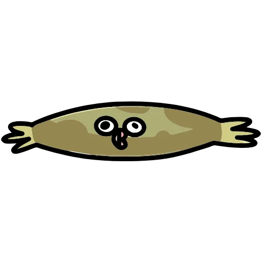 👋 Эмодзи «Камбала Лена» для Telegram