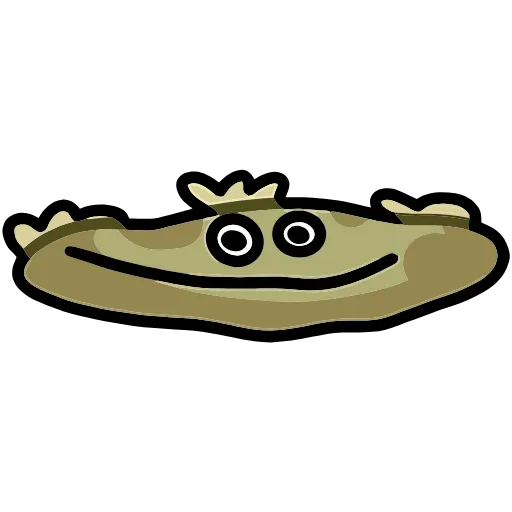 ☀️ Эмодзи «Камбала Лена» для Telegram