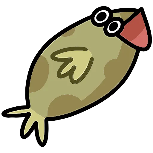 👋 Эмодзи «Камбала Лена» для Telegram