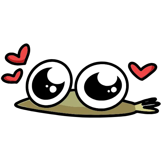 ❤️ Эмодзи «Камбала Лена» для Telegram