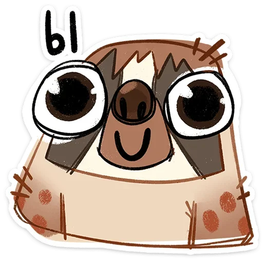 ☺ Стикер «Ленни» для Telegram