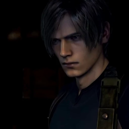 ☂ Стикер «Leon Kennedy RE4 remake&;» для Telegram