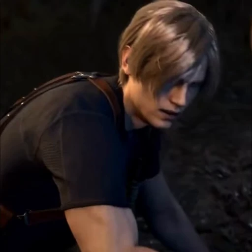 ☂ Стикер «Leon Kennedy RE4 remake&;» для Telegram