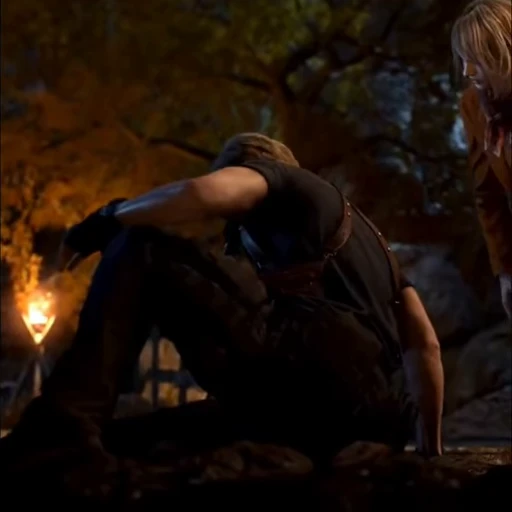 ☂ Стикер «Leon Kennedy RE4 remake&;» для Telegram