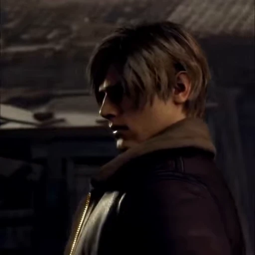 ☂ Стикер «Leon Kennedy RE4 remake&;» для Telegram