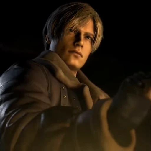 ☂ Стикер «Leon Kennedy RE4 remake&;» для Telegram