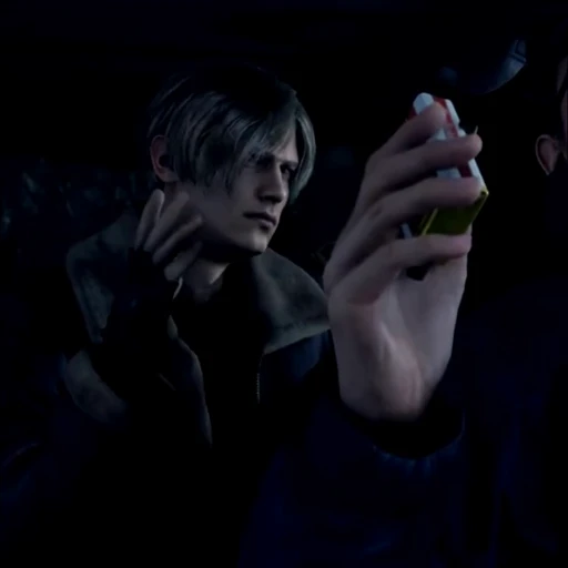 ☂ Стикер «Leon Kennedy RE4 remake&;» для Telegram