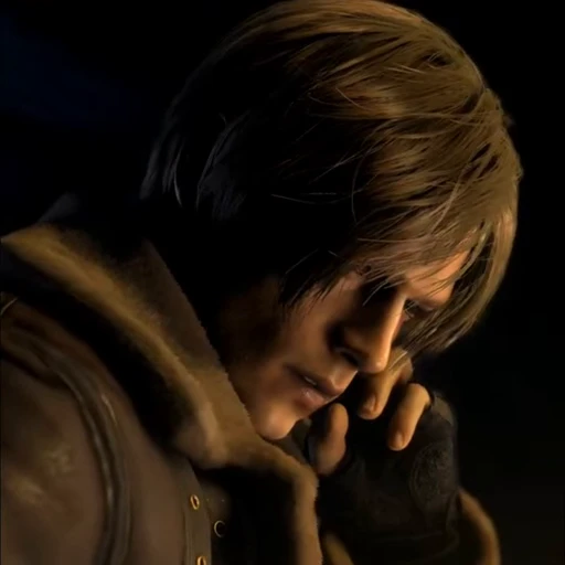 ☂ Стикер «Leon Kennedy RE4 remake&;» для Telegram