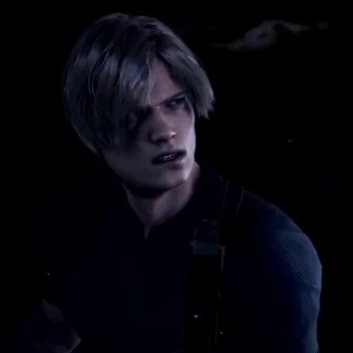 ☂ Стикер «Leon Kennedy RE4 remake&;» для Telegram
