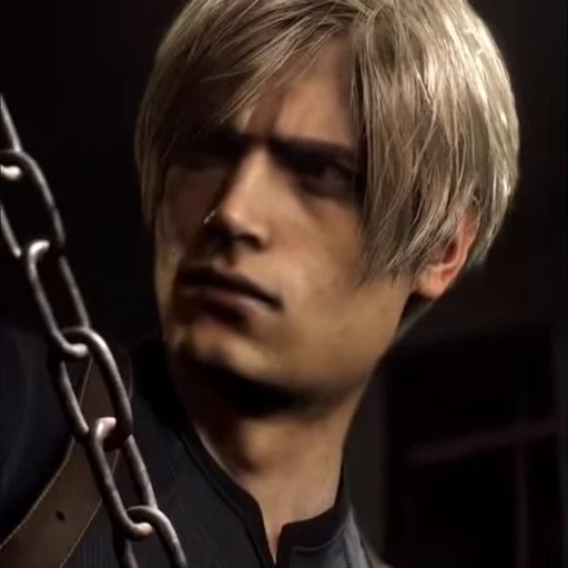 ☂ Стикер «Leon Kennedy RE4 remake&;» для Telegram