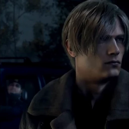 ☂ Стикер «Leon Kennedy RE4 remake&;» для Telegram