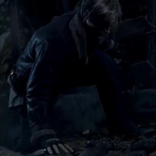 ☂ Стикер «Leon Kennedy RE4 remake&;» для Telegram