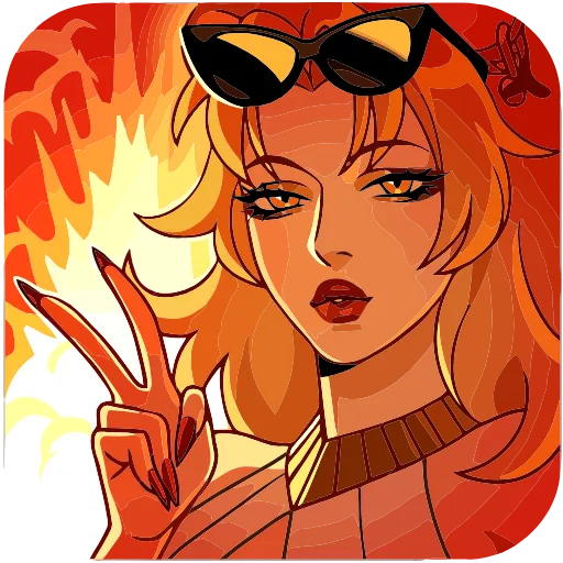 ✌ Эмодзи «Леона» для Telegram