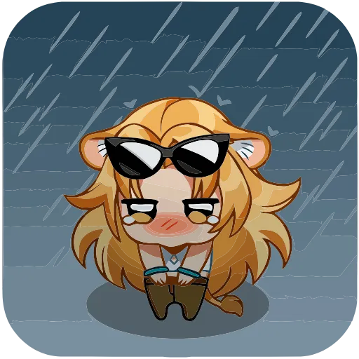 😢 Эмодзи «Леона» для Telegram