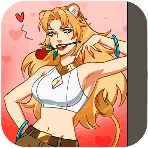 🌹 Эмодзи «Леона» для Telegram