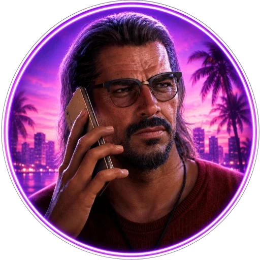 📞 Стикер «GTA 6» для Telegram