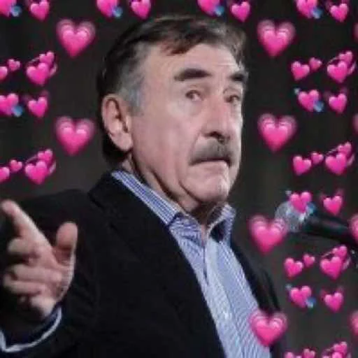 ❤️ Стикер «Леонид Каневский» для Telegram