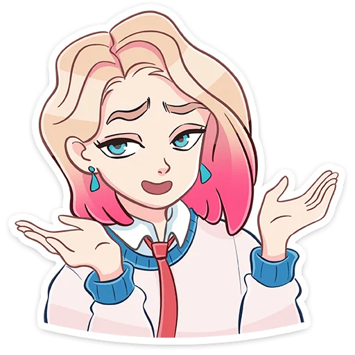 🤷‍♀️ Стикер «Лера» для Telegram