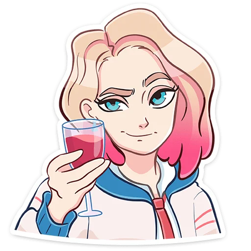 🥂 Стикер «Лера» для Telegram