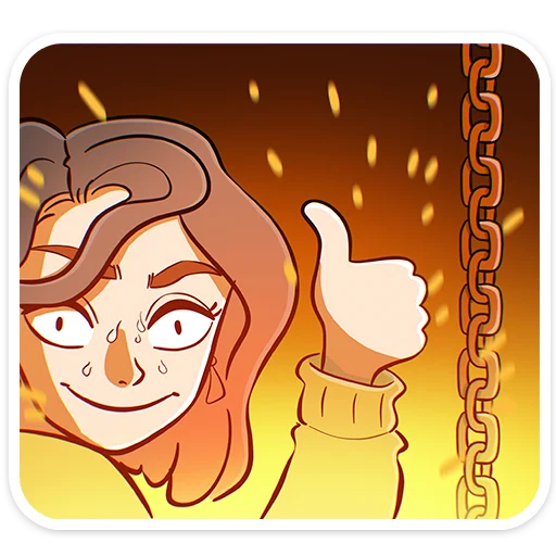 👍 Стикер «Лера» для Telegram