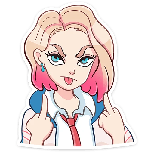 🖕 Стикер «Лера» для Telegram