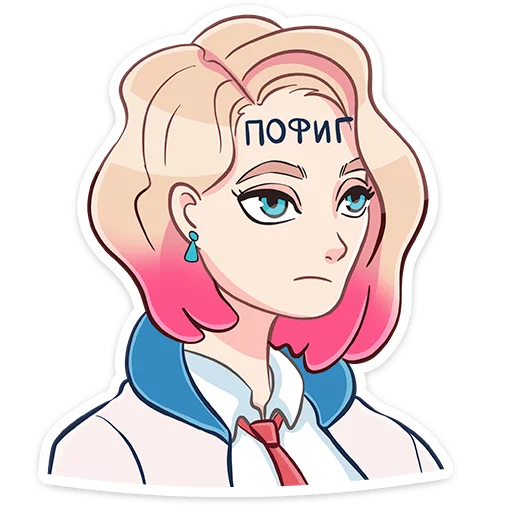 😐 Стикер «Лера» для Telegram