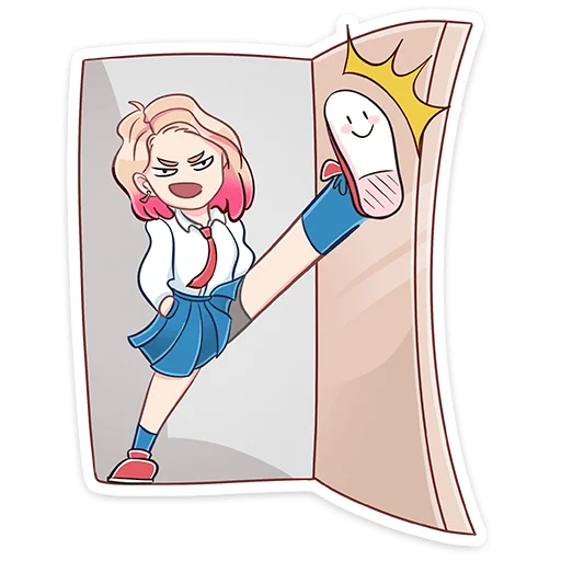 😤 Стикер «Лера» для Telegram