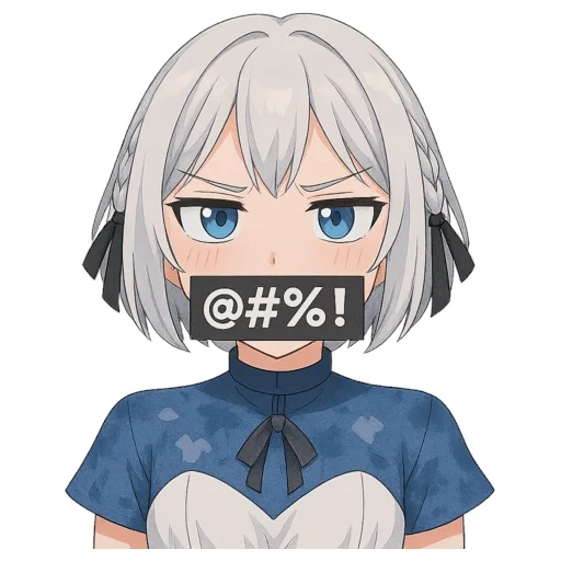 🤬 Стикер «Lerachi [Vtuber]» для Telegram