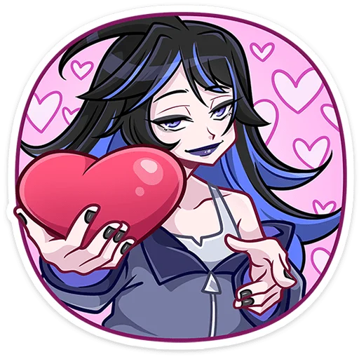 👩 Стикер «Леся» для Telegram