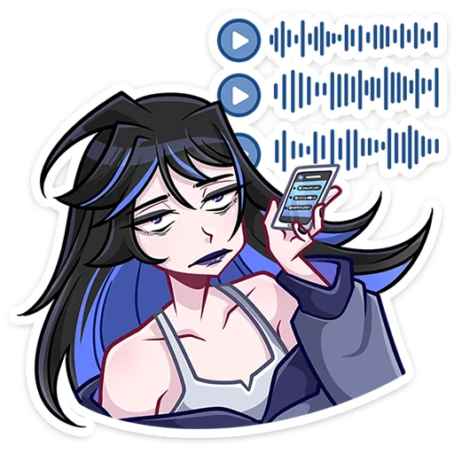 😑 Стикер «Леся» для Telegram