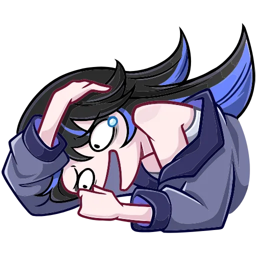 😭 Эмодзи «Леся» для Telegram