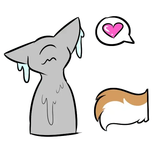 😚 Стикер «Lick me pls» для Telegram
