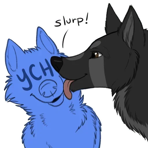 Стикерпак Lick me pls для Telegram — скачать