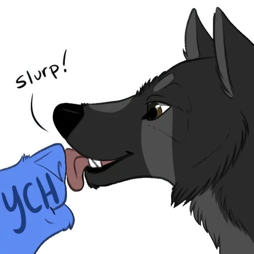 🥳 Стикер «Lick me pls» для Telegram