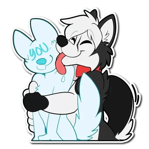 🤪 Стикер «Lick me pls» для Telegram