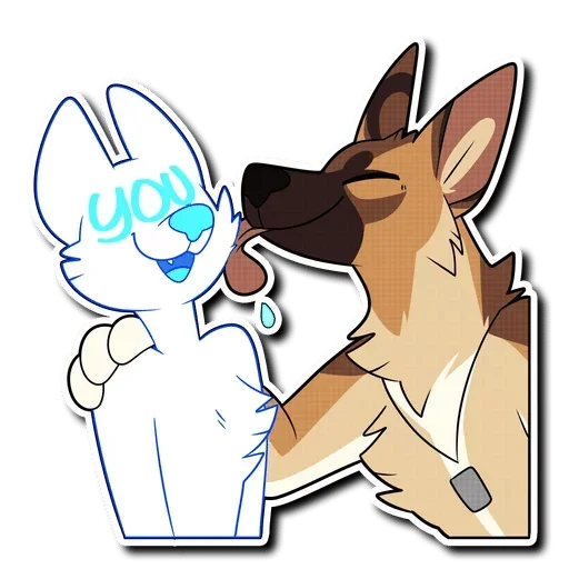 🥳 Стикер «Lick me pls» для Telegram