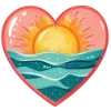 💛 Эмодзи «Набор эмоджи с летним миксом» для Telegram