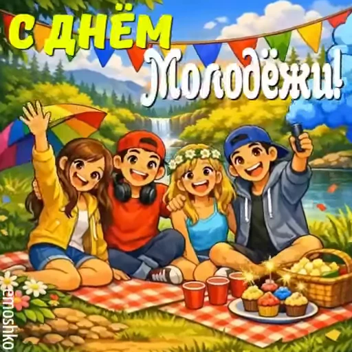 ☀️ Стикер «Лето» для Telegram