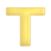 🤩 Эмодзи «Желтый шрифт» для Telegram