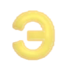 🤩 Эмодзи «Желтый шрифт» для Telegram