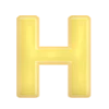 🤩 Эмодзи «Желтый шрифт» для Telegram