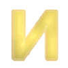 🤩 Эмодзи «Желтый шрифт» для Telegram