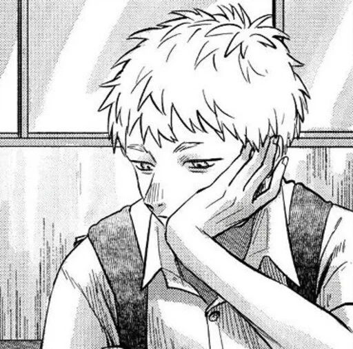 😕 Стикер «The Summer Hikaru Died» для Telegram