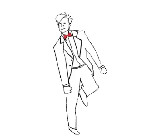 🕺 Стикер «Let`s Danse» для Telegram
