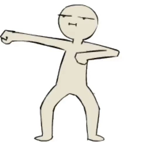 🕺 Стикер «Let`s Danse» для Telegram
