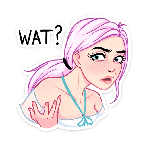 🤨 Стикер «Летта» для Telegram