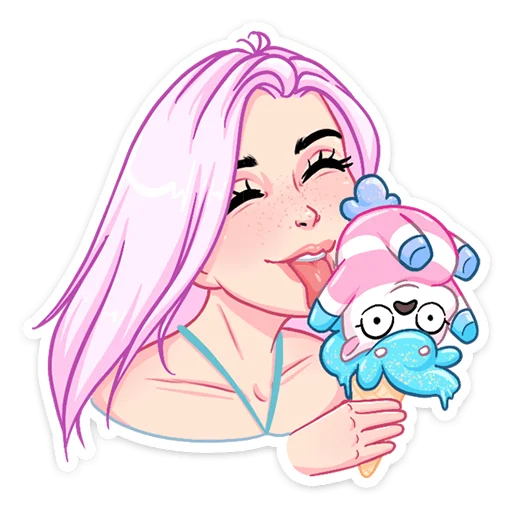 🥰 Стикер «Летта» для Telegram