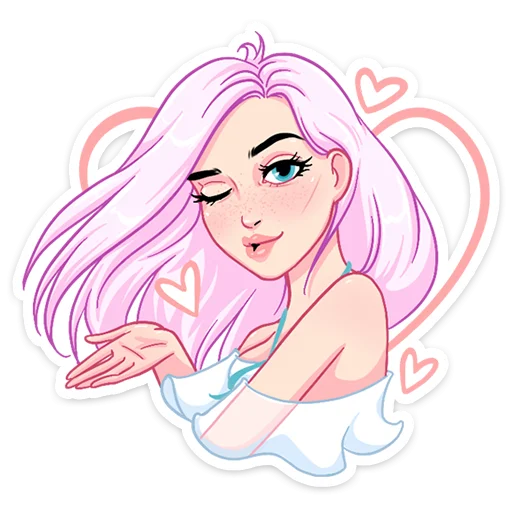 😘 Стикер «Летта» для Telegram