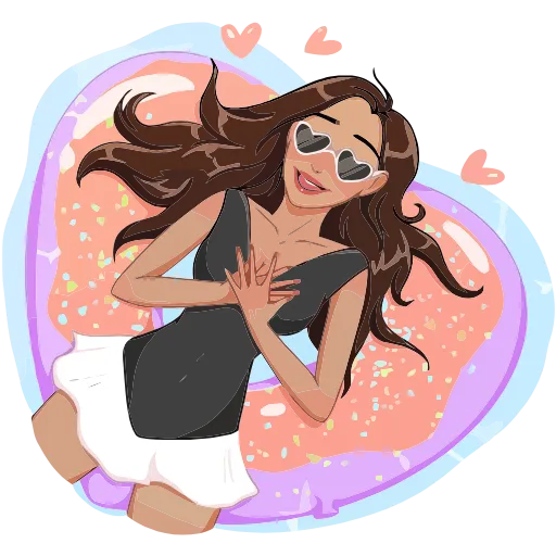 ❤️ Эмодзи «Жаркая Летта» для Telegram