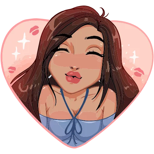 ❤️ Эмодзи «Жаркая Летта» для Telegram